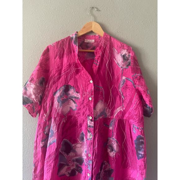 Caterino Ricci Linen Dress - Picture 3 of 5